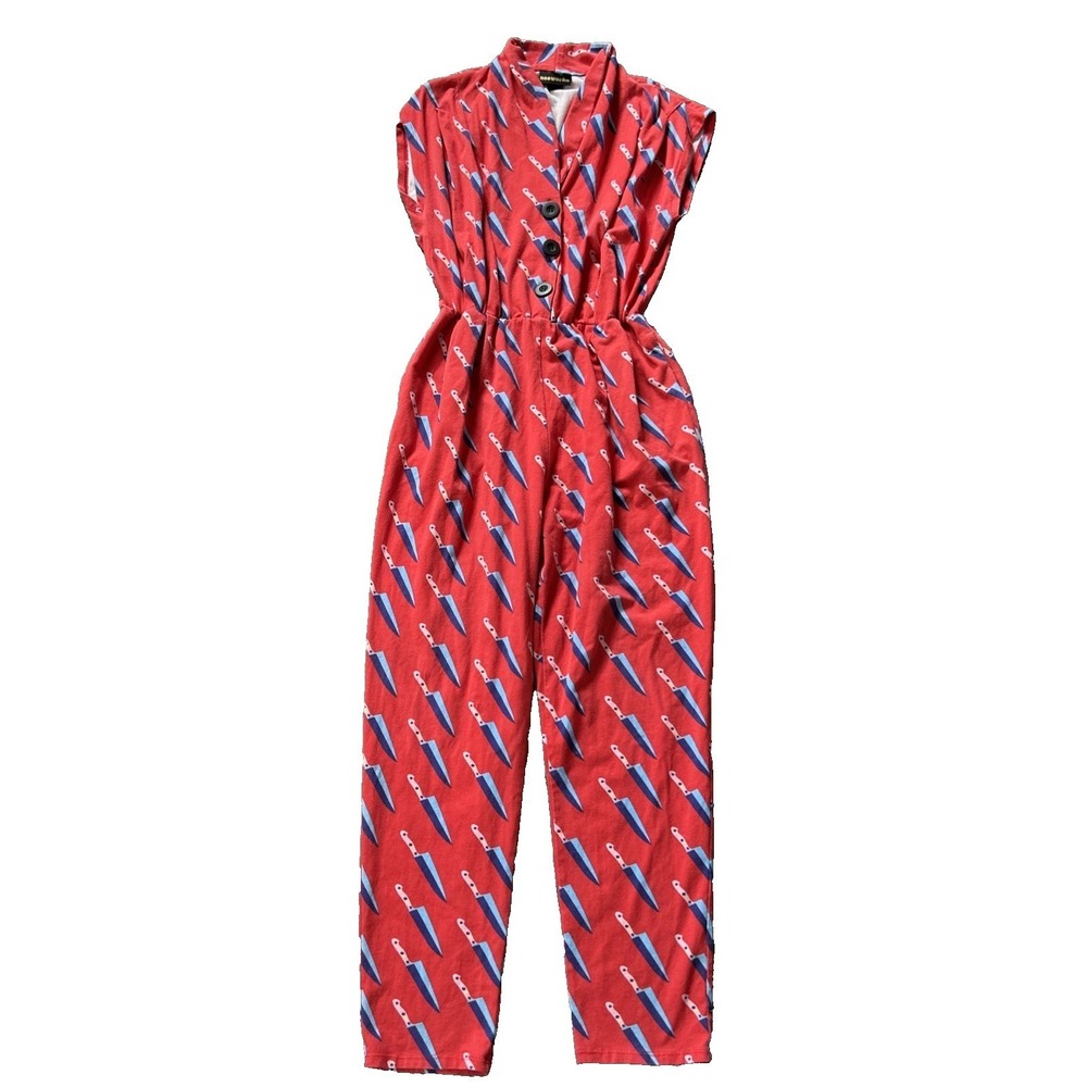 Nooworks Women's Large Knives Jumpsuit Magic Suit Dopamine Dressing Coveralls